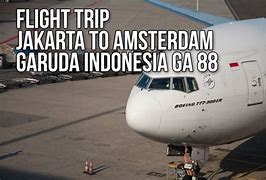 Jakarta-Amsterdam Garuda Indonesia