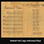 Lirik Lagu Indonesia Raya Terdiri Atas Berapa Bait